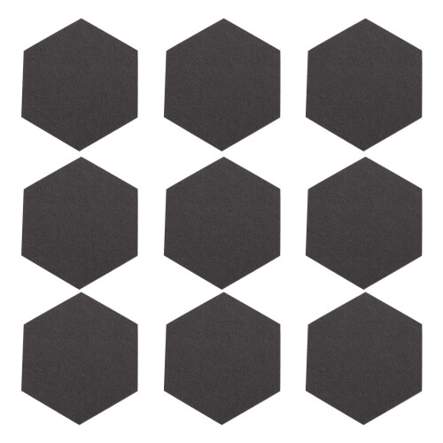 24 Unidades Quadro De Recados Hexagonal Autoadesivo Para Parede 1