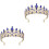 2 Unidades Coroa Para Noiva Tiara Banquete 3