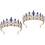 2 Unidades Coroa Para Noiva Tiara Banquete 4