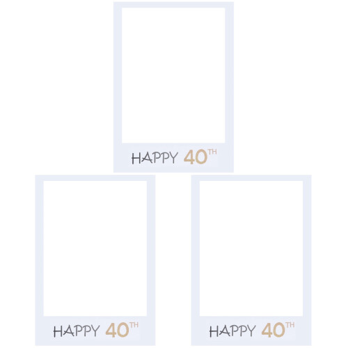 3Pcs De Para De Fotos Aniversário 1