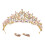 3 Unidades Coroa De Cristal Com Earbob Rosa 1