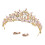 3 Unidades Coroa De Cristal Com Earbob Rosa 11