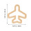 Infantil Avião Parede Elegante Artesanato 2