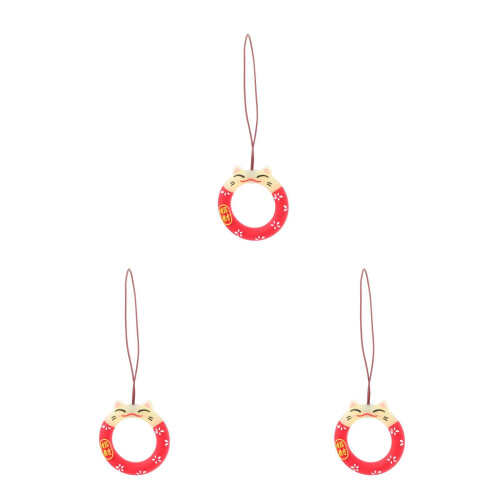 3Pcs Chaveiro De Desenho Com E Pingente 2