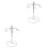 2Pcs Suporte Para De Vinho Com Escorredor E De 3