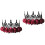 2 Unidades Tiaras Rosa Faixa Cabeça Halloween 4