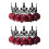 2 Unidades Tiaras Rosa Faixa Cabeça Halloween 5