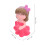 6Pares Casal Cake Topper Plástico Para Decoração 3
