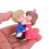 6Pares Casal Cake Topper Plástico Para Decoração 4