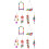 14 Pcs Brinquedo Para 5