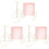 3Pcs Suporte Para De , De Metal 2