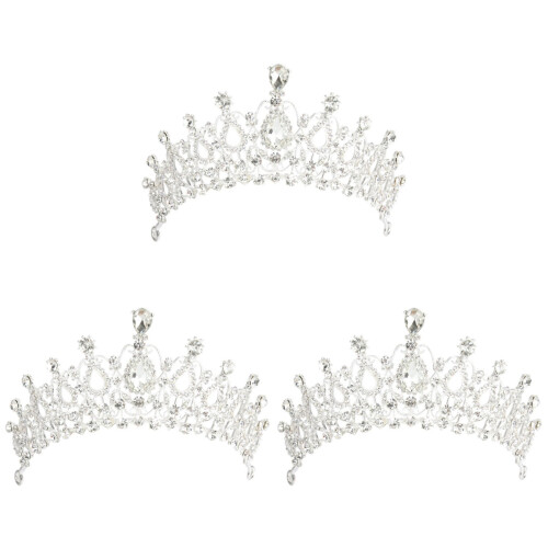 3Pcs De Com Cristais De Prata 1