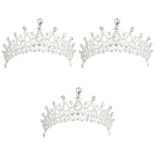 3Pcs De Com Cristais De Prata 2