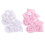 4 Pares De Bebê Respirável Com +Rosa Tamanho S 1