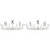 2 Unidades Coroa De Cristal Coroa Para Tiara Acessório 3