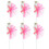 12 Unidades Decorações Cobre Cisne Cupcake 1
