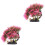 2 Pcs Árvore Decorativa Artificial Para Escritório 3