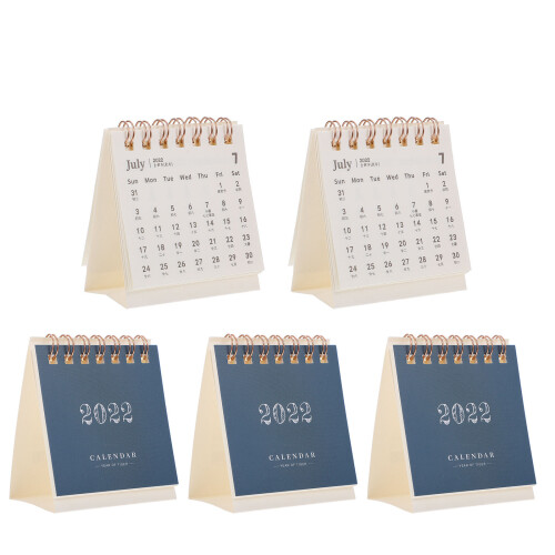 15 Unidades Calendários De 2022 Papel Anual