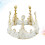 3 Unidades Enfeites Bolo Coroa Tiara Aniversário 11