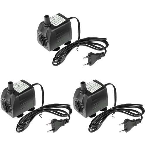 3Pcs Mini De Submersível Com Para Fontes E Aquários 1