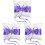 3Pcs 10X10Cm Almofada Para Com Seda 2