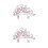 2 Unidades Tiara Infantil Com Design De E Vermelhos 5