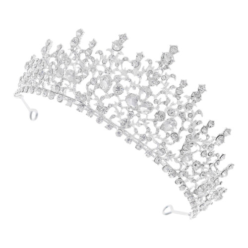 2 Unidades Coroa De Tiara De Cristal Para
