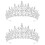 2 Unidades Coroa De Tiara De Cristal Para 5