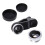 3 Unidades 3 1 0,67X Angular Macro 180 Clip-On Para Smartphones 3