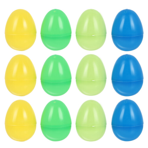 24 Pcs De Páscoa De Plástico Diy Decoração Para Caça Ao 2