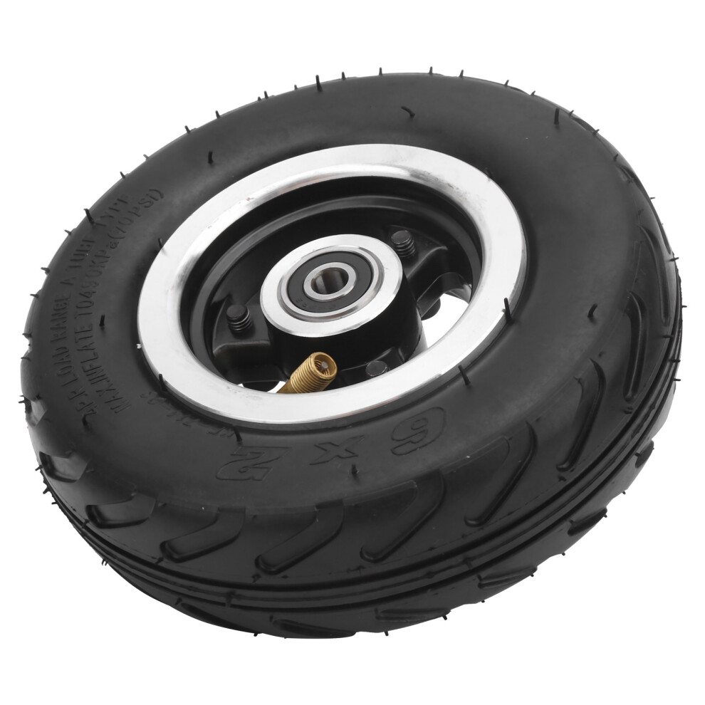 Electric Scooter 6X2 Pneumatic Air Tire With Alloy Hub Durable And Strong Grip 4931359728740
