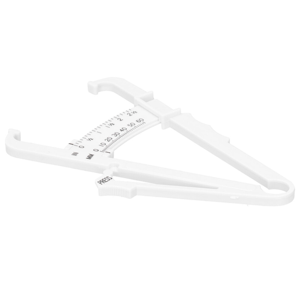 Plastic Handheld Body Fat Caliper for Accurate Skinfold Measurement