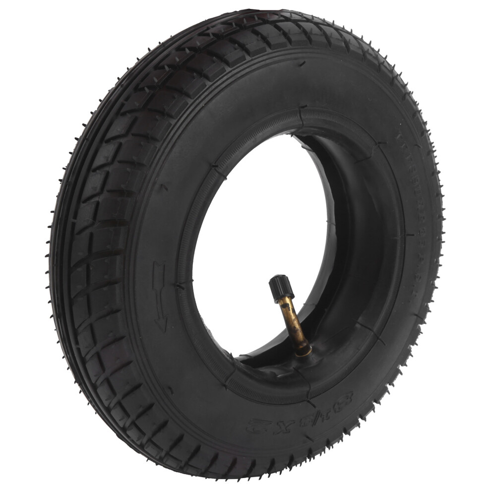 8.5X2 Inch Pneumatic Scooter Tire With Inner Tube & Cover, Rubber 470G 7661359730272