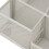 Desktop-Datei-Organizer, Eisengeflecht, weiß, 15