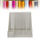 Desktop-Datei-Organizer, Eisengeflecht, weiß, 12