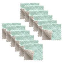 Pano de limpeza de microfibra, toalhas de cozinha de veludo coral para limpeza antiaderente, resistente a óleo e ultra absorvente, panos de prato