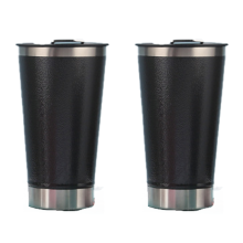 Caneca térmica de viagem com isolamento a vácuo, design elegante e resistente, em aço inoxidável com tampa, revestimento em pó. Mantém as