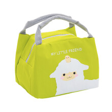 Lancheira portátil para o dia a dia, bolsa térmica com grande capacidade e superfície fácil de limpar, design dobrável, ideal para casa,