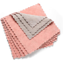Panos de prato de cozinha, material de alta qualidade: veludo coral, antiaderente, superabsorvente, em microfibra para limpeza, para inúmeras