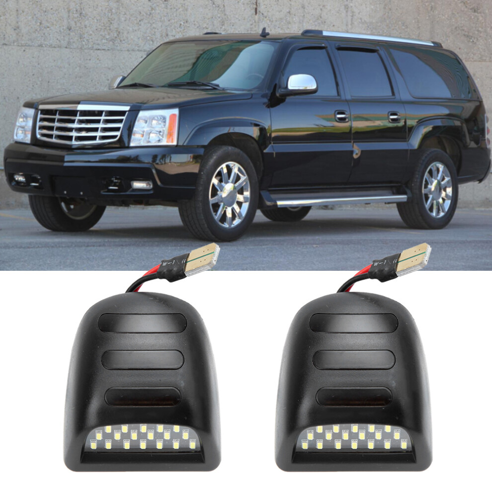 2Pcs Led License Plate For Chevy Silverado 1500 1999-2013 Dc12v Light 7681359735022