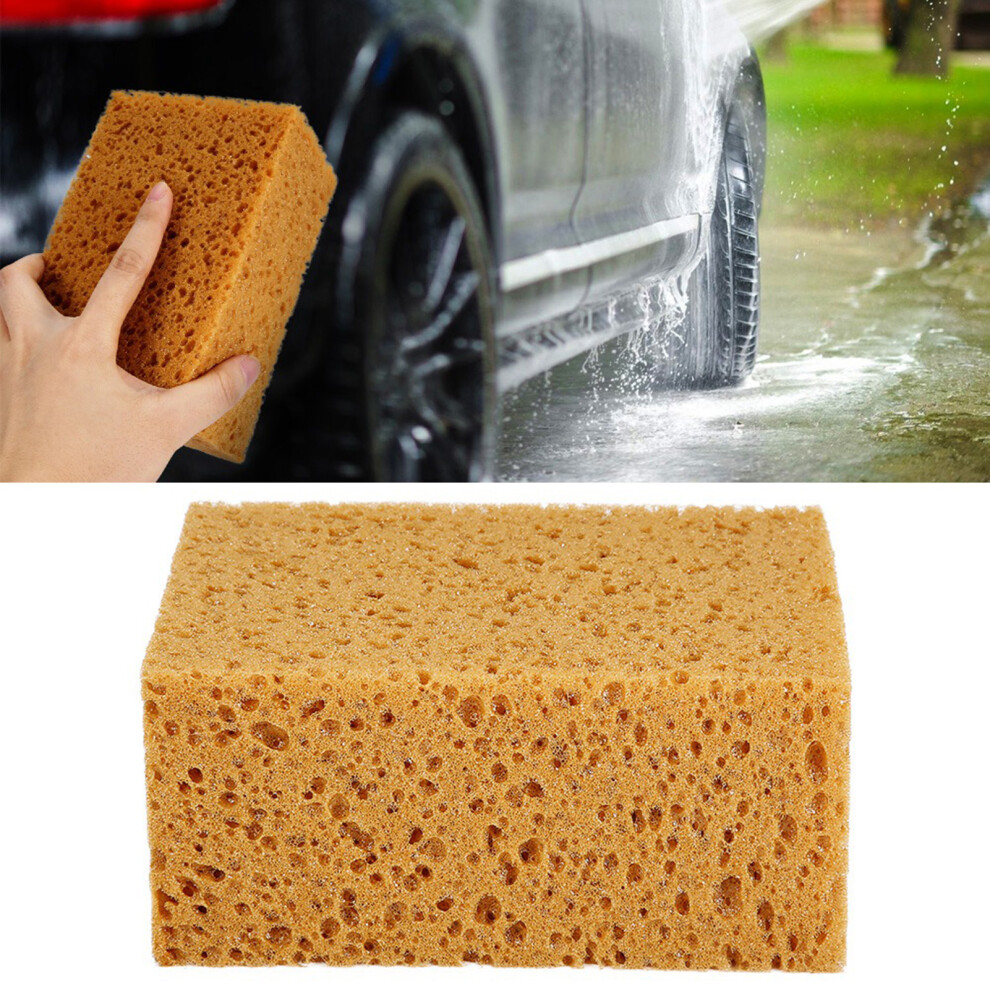 Nonslip Handheld Car & Motorcycle Sponge Wash Tool Auto Cleaning 1Pc 4601359735306