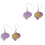 2 Pares De Pendientes De , Colgantes Para 4