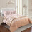 (Beige, Double) Exquisite 3 Piece Printed Bedspread Set, include one Comfoter and Two Pillow Shams 1