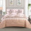 (Brown, Double) Exquisite 3 Piece Printed Bedspread Set, include one Comfoter and Two Pillow Shams 6