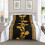 (Brown, Double) Exquisite 3 Piece Printed Bedspread Set, include one Comfoter and Two Pillow Shams 8