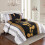 (Brown, King) Exquisite 3 Piece Printed Bedspread Set, include one Comfoter and Two Pillow Shams 10
