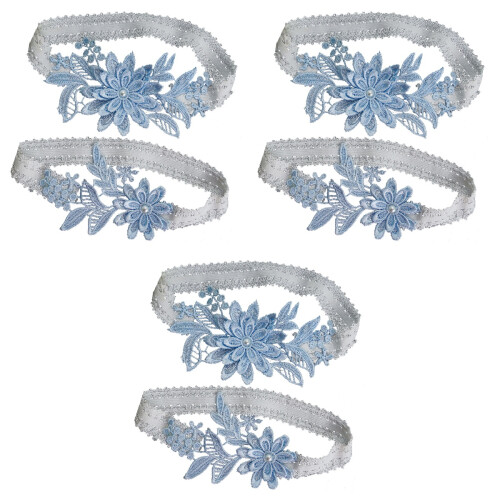 3 Pares De De Encaje Para Novia Con Y 2