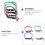 4 Unidades Collar Para Multicolor Estilo De 8