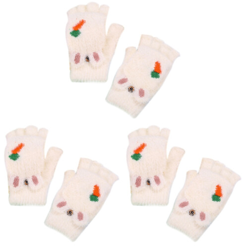 3 Paires De Animé Carotte Épais D'hiver 2