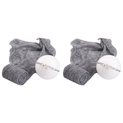2 Pièces Mohair Bébé Photo Avec Coiffe 1